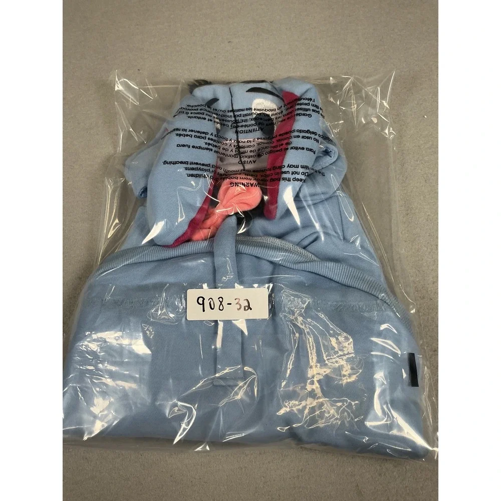 Disney Winnie the Pooh Eeyore Dog Pet Halloween Costume Hoodie Medium M NWT